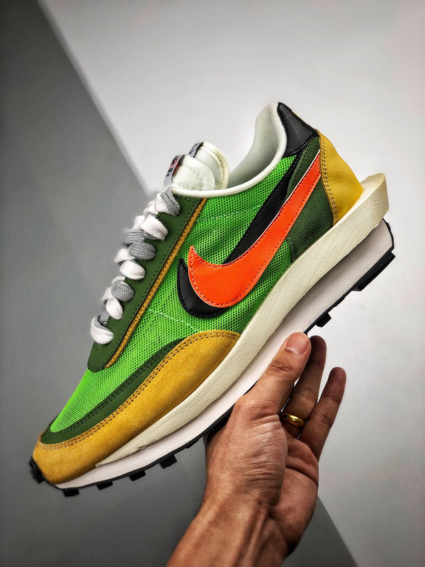 Undercover X Waffle Racer Ldflow Green Yellow Black Orange 9