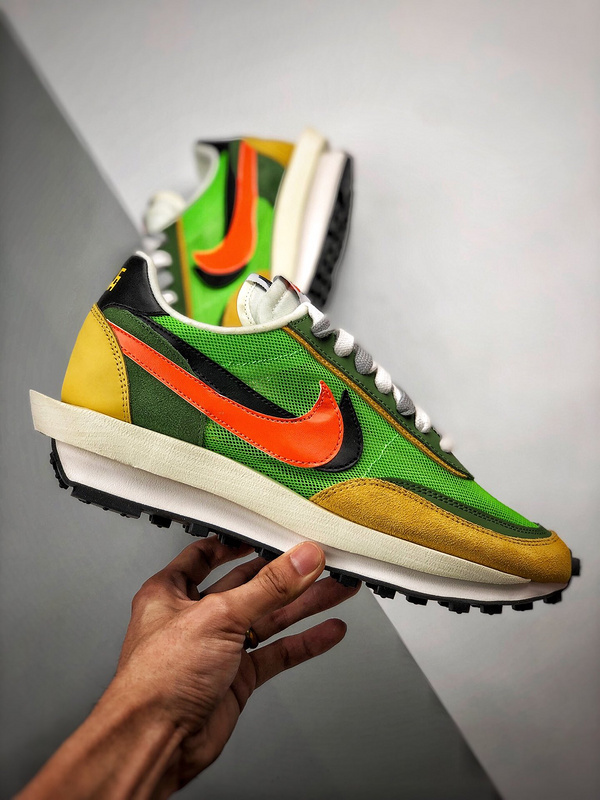 Undercover X Waffle Racer Ldflow Green Yellow Black Orange 15