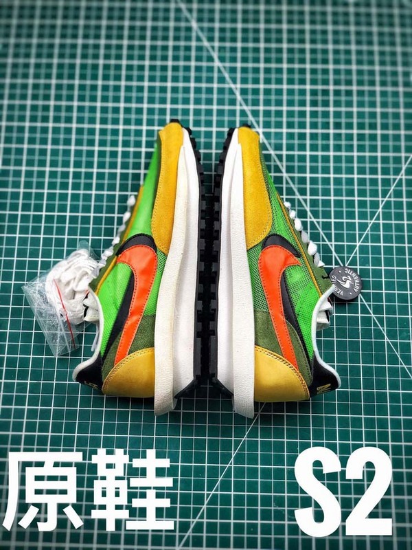 S2 Undercover X Waffle Racer Ldflow Green Yellow Black Orange 33