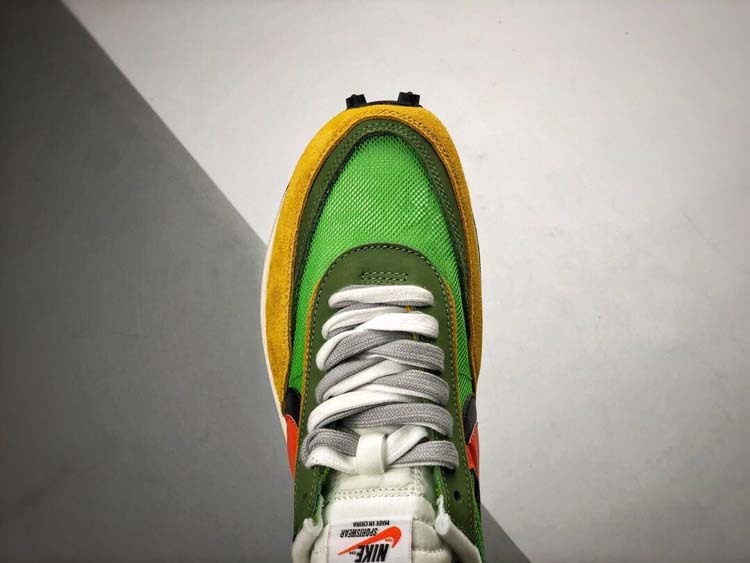 S2 Undercover X Waffle Racer Ldflow Green Yellow Black Orange 45