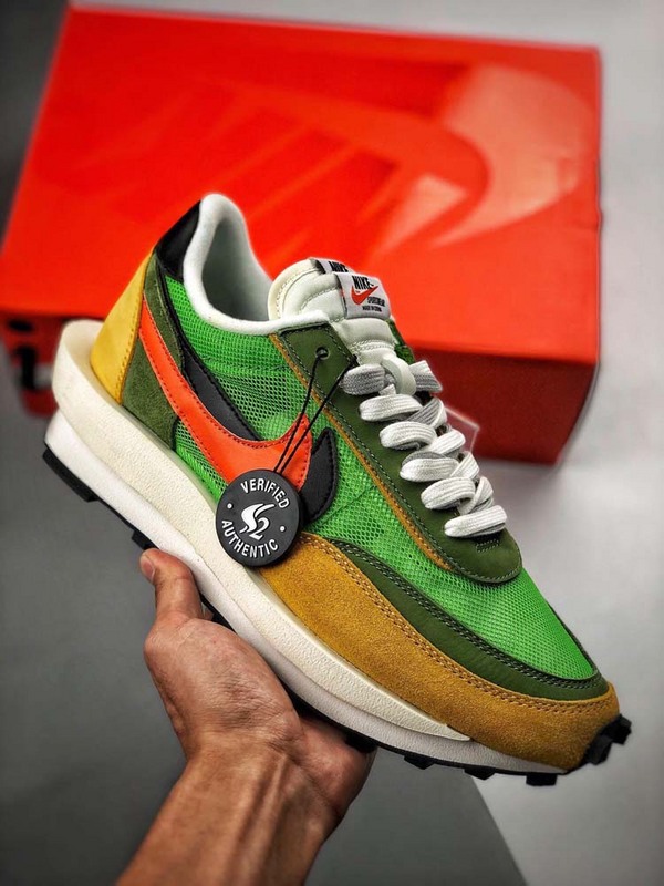 S2 Undercover X Waffle Racer Ldflow Green Yellow Black Orange 73