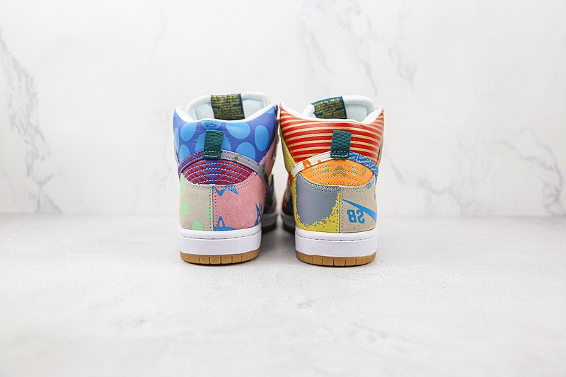 Thomas Campbell Sb Dunk High What The Ice Jade/Circuit Orange-Sail 3