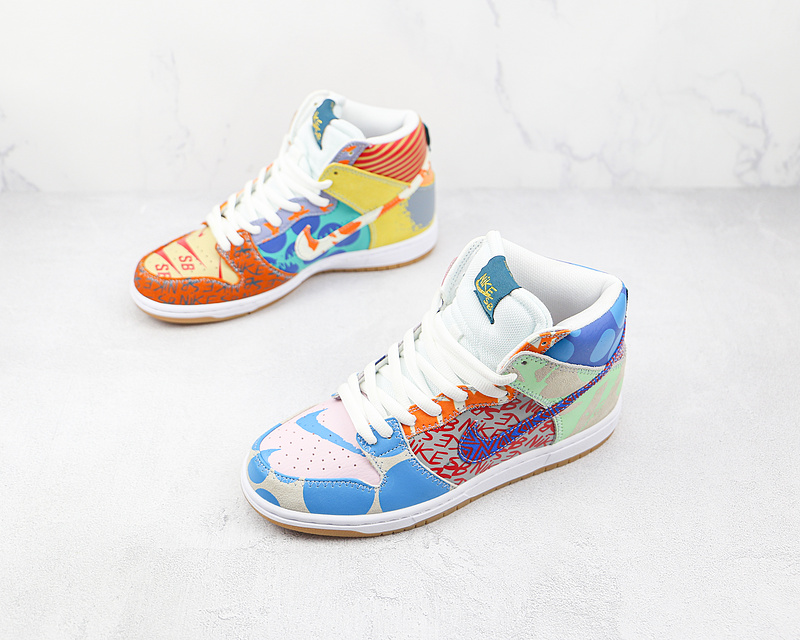 Thomas Campbell Sb Dunk High What The Ice Jade/Circuit Orange-Sail 17