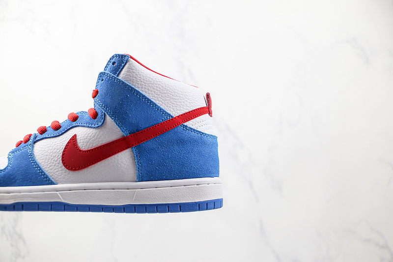 Dunk High Sb Doraemon Light Photo Blue/Speed Yellow/University Red 5