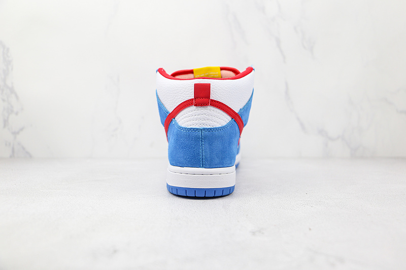 Dunk High Sb Doraemon Light Photo Blue/Speed Yellow/University Red 11