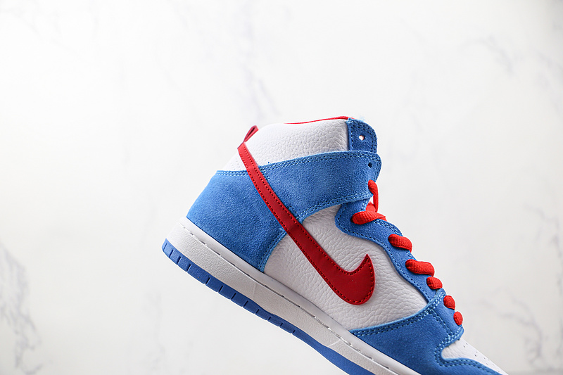 Dunk High Sb Doraemon Light Photo Blue/Speed Yellow/University Red 19