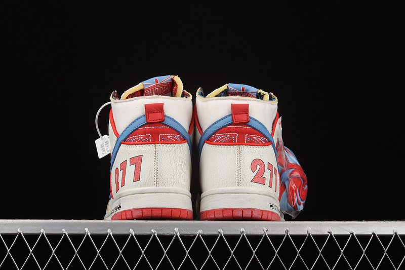 Ishod Wair X Magnus Walker X Dunk High Pro Sb Urban Outlaw White/Blue/Red 7