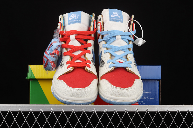 Ishod Wair X Magnus Walker X Dunk High Pro Sb Urban Outlaw White/Blue/Red 31