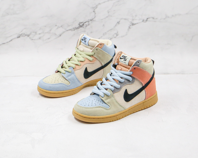 Dunk High Pro Sb Spectrum Partidcle Grey/Black/Terra Blush 7