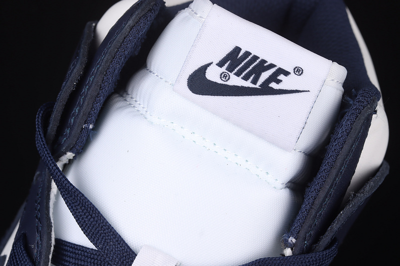 Sb Dunk High White/White/Midnight Navy 23