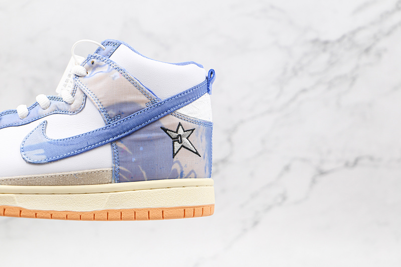 Carpet Company X Dunk High Sb White/Dark Sulfur/Coconut Milk/Royal Pulse 7