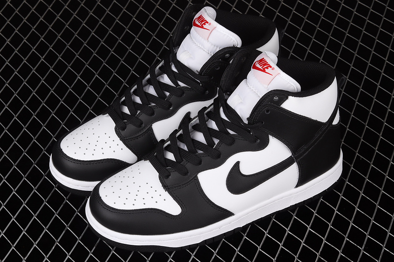 Sb Dunk High White/Black/University Red 15