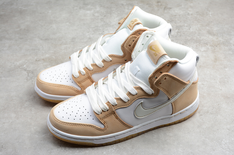 Sb Dunk High Premier Win Some Lose Vachetta Tan/White-Jersey Gold 21