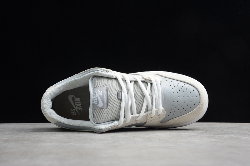 Sb Dunk Low Summit White/White-Wolf Grey 11