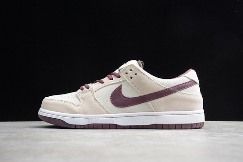 Sb Dunk Low Desert Sand/Mahogany-Summit White 5