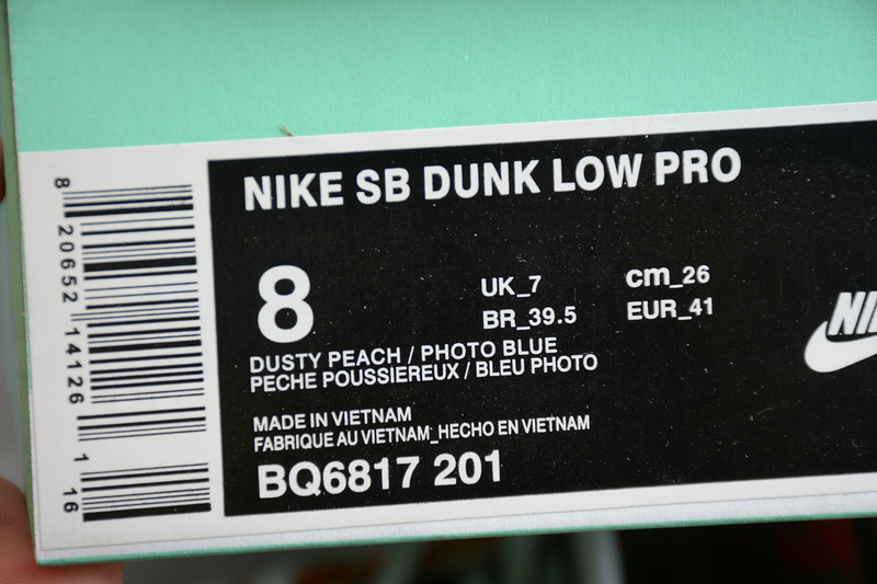 Sb Dunk Low Corduroy Dusty Peach/Photo Blue-Desert Ore 25