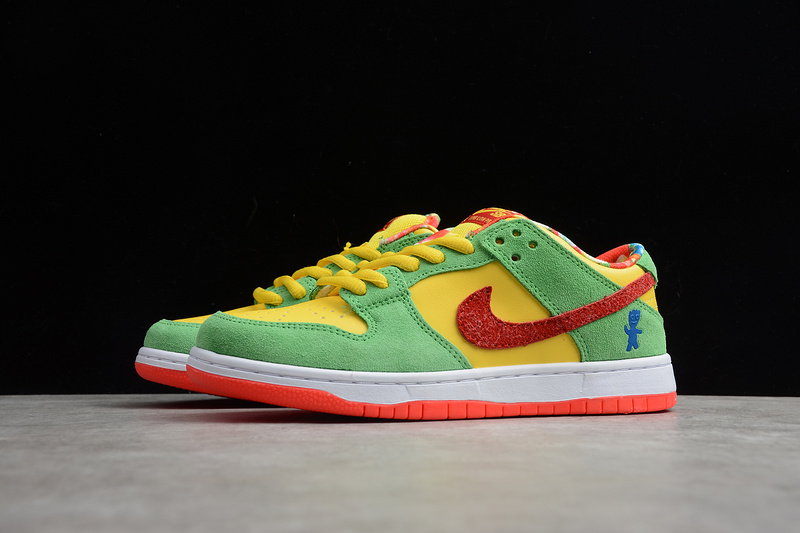 Sb Dunk Low Acg Yellow/Green-Red 7