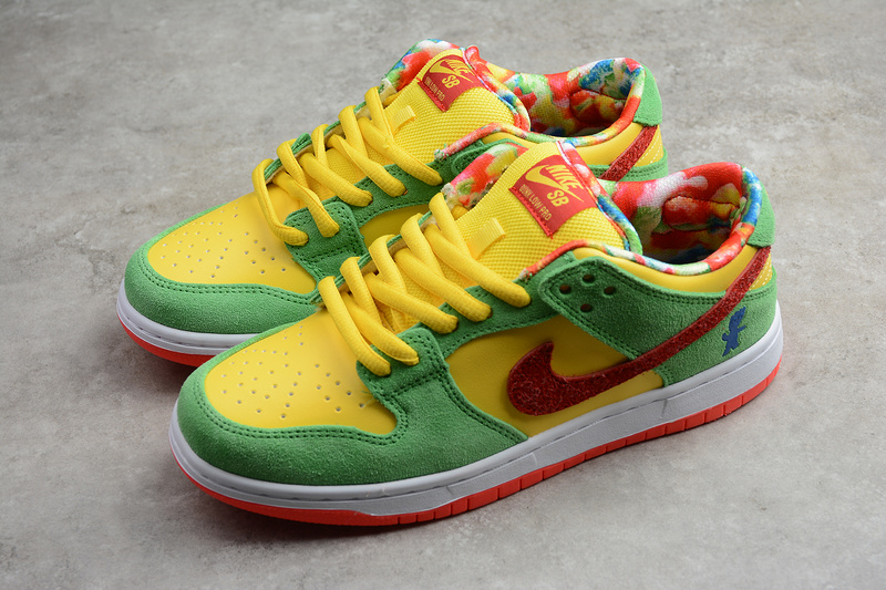 Sb Dunk Low Acg Yellow/Green-Red 27