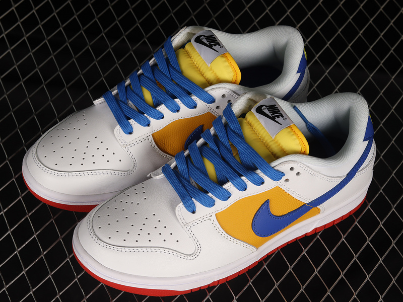 Dunk Sb Low Sb White/Blue/Yellow 7