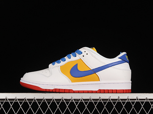 Dunk Sb Low Sb White/Blue/Yellow 13