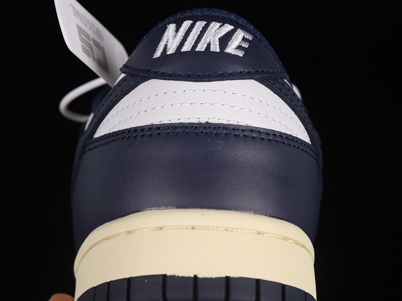 Sb Dunk Low Navy Blue White/Midnight Navy 15