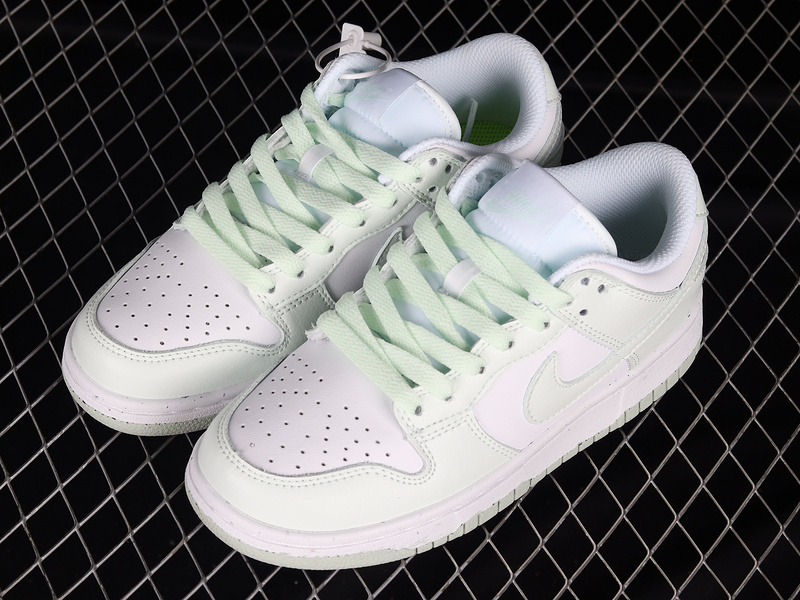 Dunk Low Next Nature White/Barely Green 13