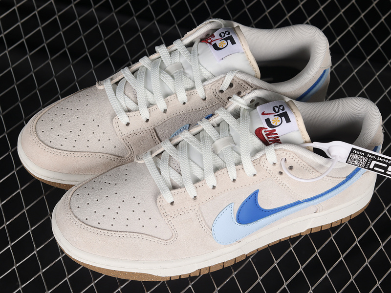 Sb Dunk Low 85 White/Grey/Blue 5