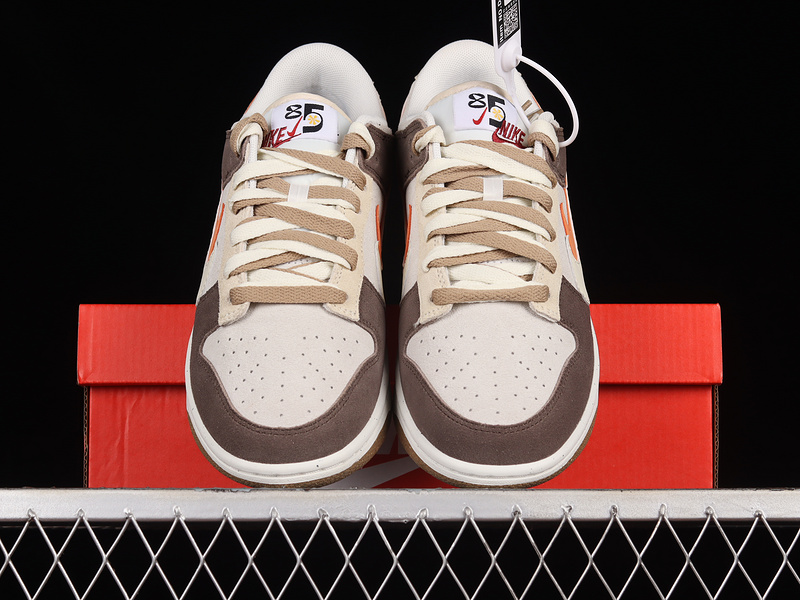 Sb Dunk Low 85 White/Orange/Brown 19