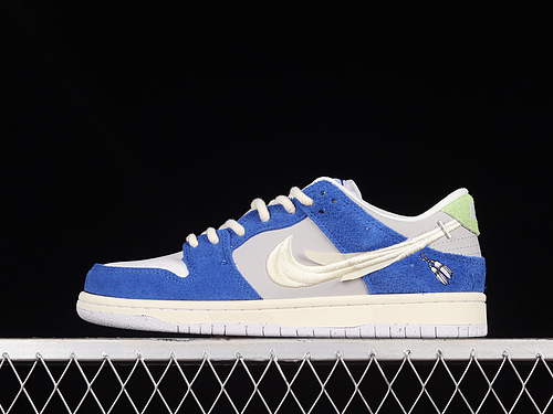 Fly Streetwear Sb Dunk Low Game Royal/Sail/Grey Fog 23