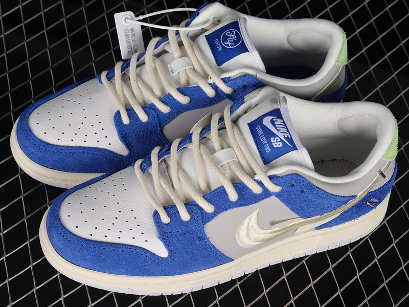 Fly Streetwear Sb Dunk Low Game Royal/Sail/Grey Fog 31