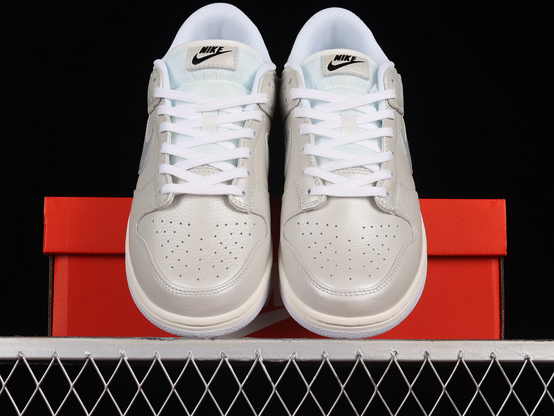 Sb Dunk Low Metallic Silver/Sail/White/Metallic Silver 5