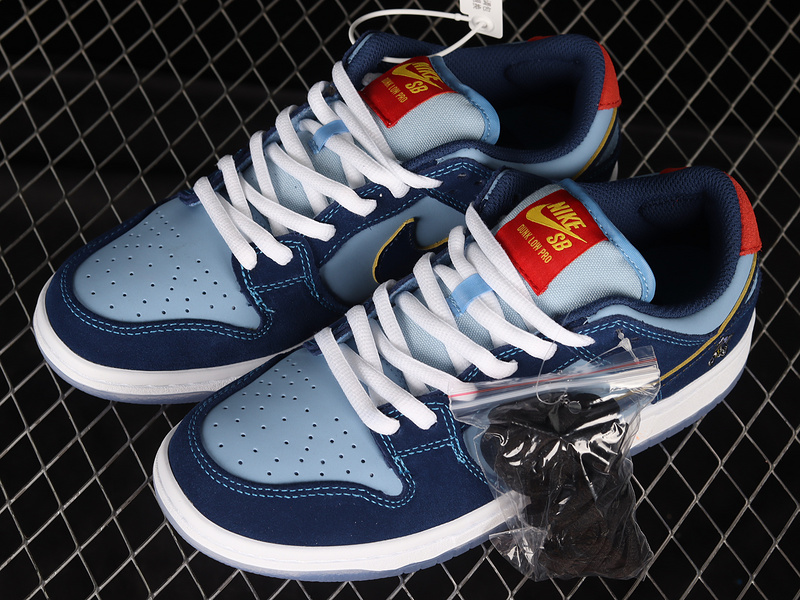 Dunk Low Pro Why So Sad? Coastal Blue-Light Current Blue 3