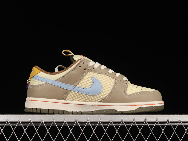 Dunk Low Cartoon Yellow/Tan-Blue 23