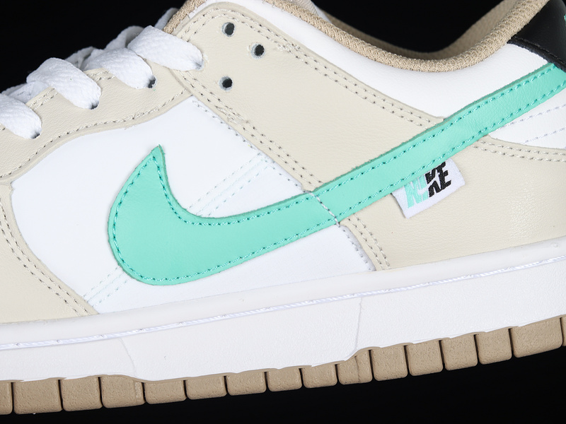 Dunk Low Split Seam White Tan Mint White/Tan-Mint 17