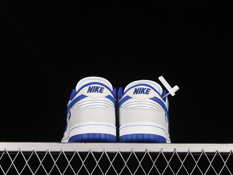 Sb Dunk Low White/White/Game Royal/Sail 21