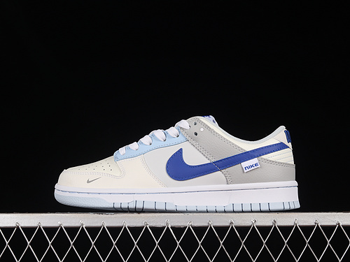 Sb Dunk Low Just Stitch It Ivory/White/Photon Dust/Hyper Royal 3