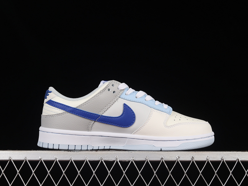 Sb Dunk Low Just Stitch It Ivory/White/Photon Dust/Hyper Royal 17