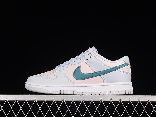 Sb Dunk Low Football Grey/Mineral Teal/Pearl Pink 5