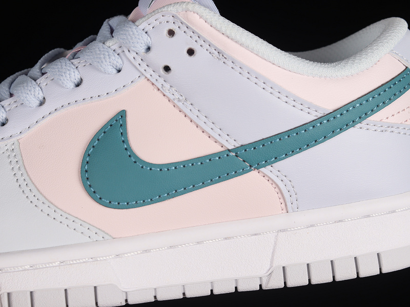 Sb Dunk Low Football Grey/Mineral Teal/Pearl Pink 25