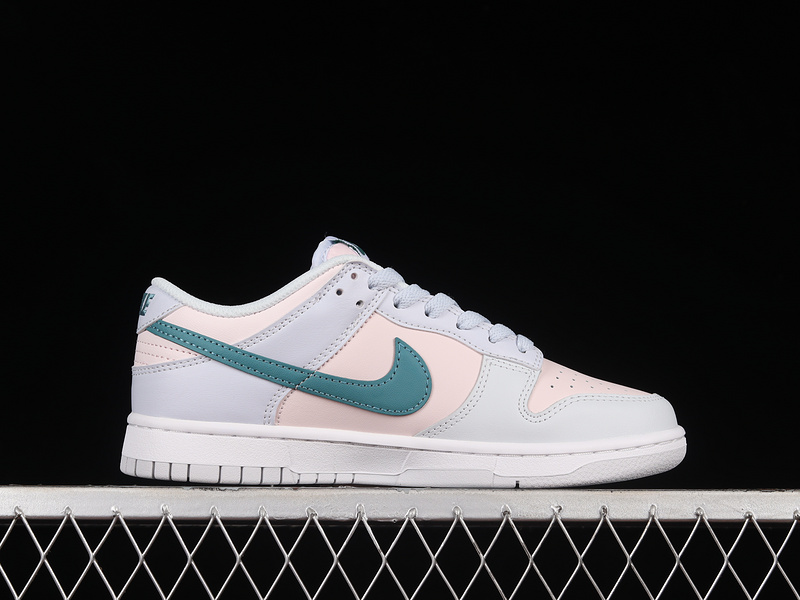 Sb Dunk Low Football Grey/Mineral Teal/Pearl Pink 27