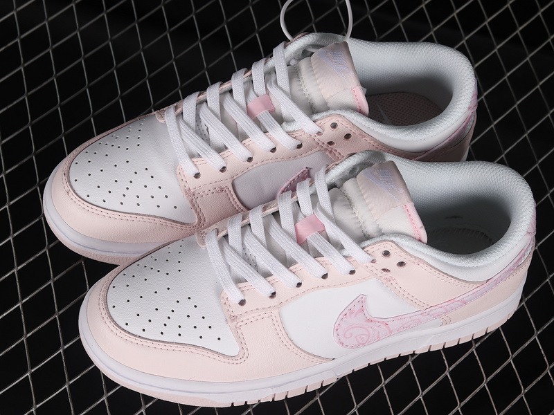 Dunk Low White/Medium Soft Pink/Pearl Pink 11