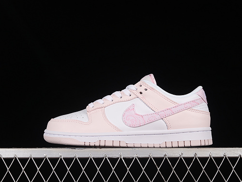 Dunk Low White/Medium Soft Pink/Pearl Pink 21