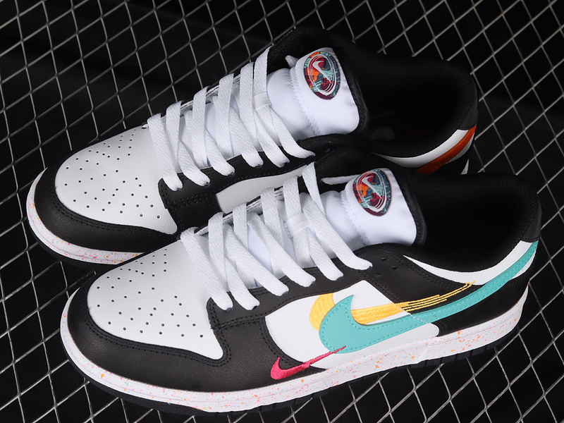 Dunk Low Sb Lunar New Year White/White/Rush Pink/Washed Teal 13