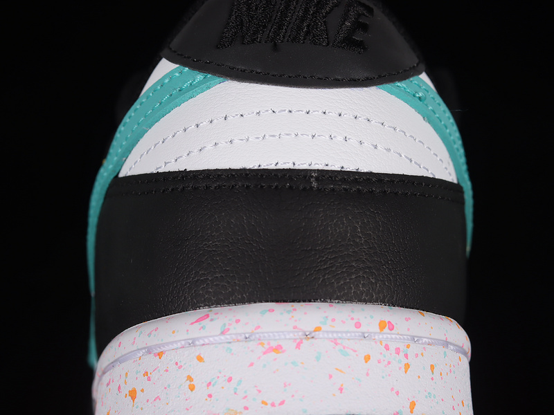 Dunk Low Sb Lunar New Year White/White/Rush Pink/Washed Teal 23