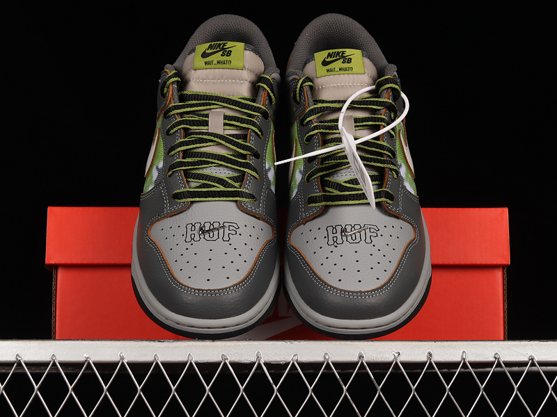 Dunk Low Sb 'Wait, What!?'Anthracite/Electric Green/Medium Grey 23