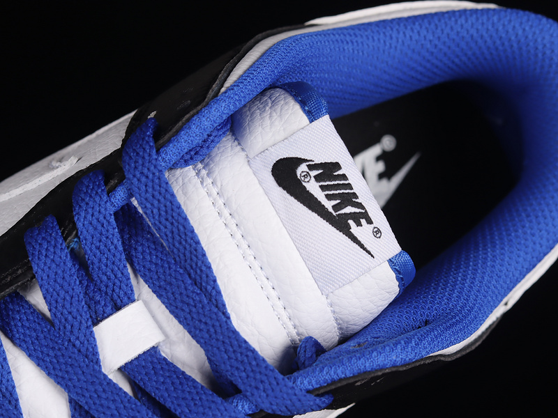 Dunk Low White/White/Black/Game Royal 3