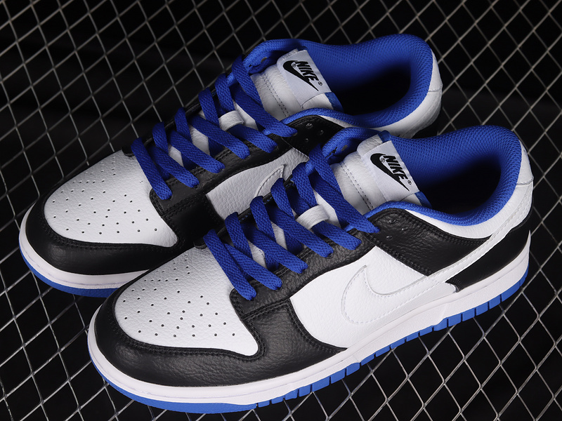 Dunk Low White/White/Black/Game Royal 21