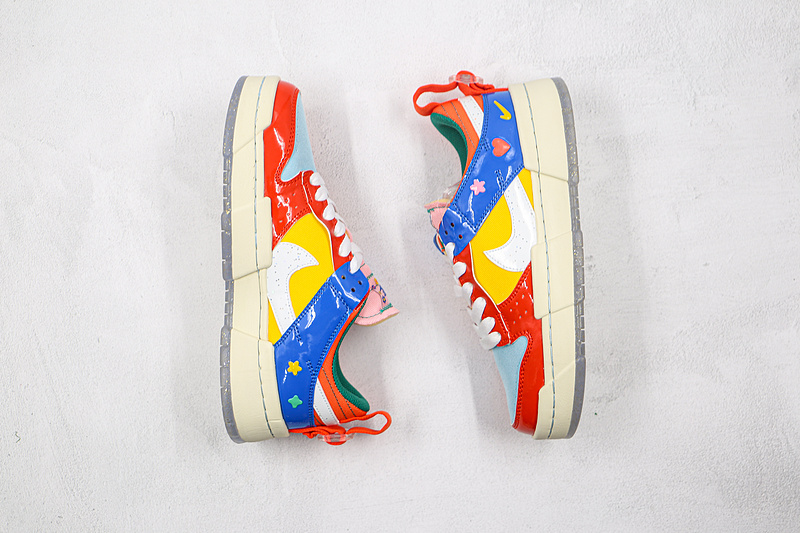 Sb Dunk Low Disrupt Multi-Color/White 13