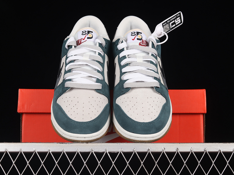 Sb Dunk Low 85 White/Green/Black 7