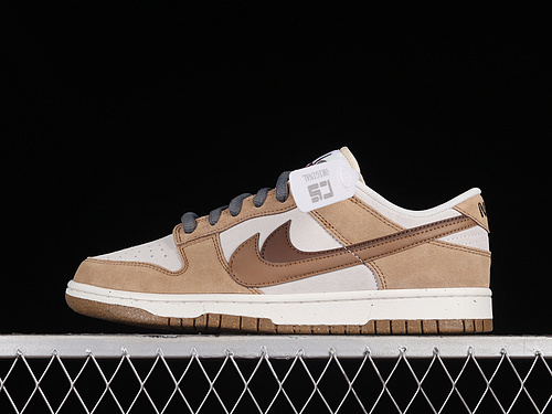 Sb Dunk Low 85 White/Brown/Khaki 7